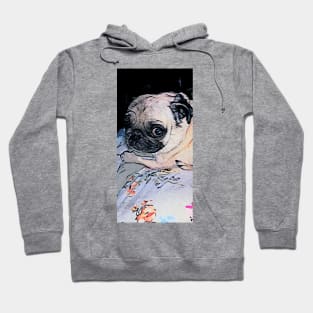 Miss Lexa Pug Dog Hoodie